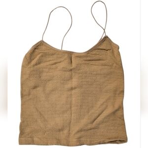 Forever 21 Camel Textured Camisole